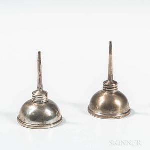 Two Tiffany & Co. Sterling Silver Vermouth Droppers