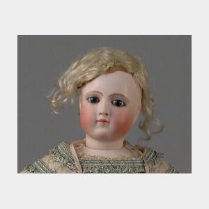 Early Jumeau Bisque Head Lady Doll