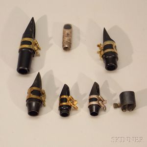 Assorted Saxophone Mouthpieces