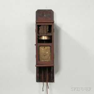 Japanese Lantern Clock and Wall Bracket