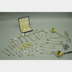 Group of Silver Flatware and Miscellaneous Articles