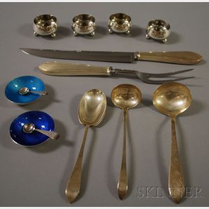 Group of Mostly Tiffany Sterling Silver Flatware
