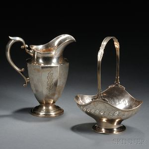 Two Pieces of American Sterling Silver Hollowware