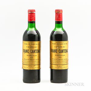 Chateau Brane Cantenac 1970, 2 bottles