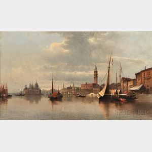Italian School, 19th Century View of the Grand Canal