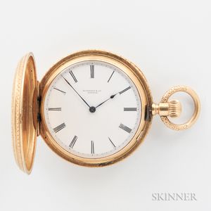 Tiffany & Co. 18kt Gold Hunter Case Watch