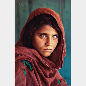 Steve McCurry (American, b. 1950) Afghan Girl (Sharbat Gula),Refugee Camp, Pakistan