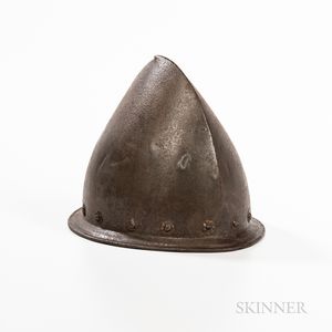 Iron Cabasset Helmet