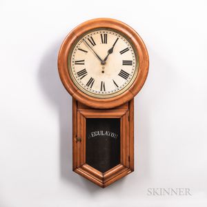Ansonia Regulator Wood Wall Clock