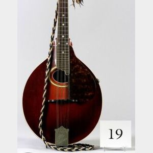 American Mandolin, The Gibson Mandolin-Guitar Company, Kalamazoo, Model A-4, 1917