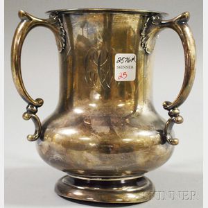 Bigelow, Kennard & Co. Sterling Silver Three-handled Loving Cup