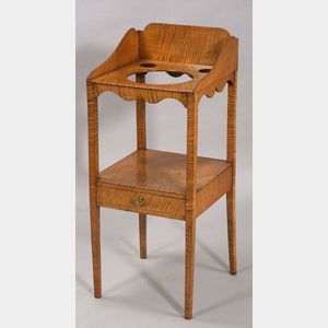 Federal Tiger Maple Chamberstand