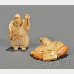 Two Ivory Carvings