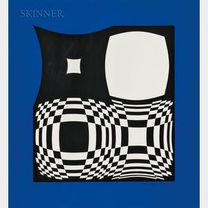Victor Vasarely (Hungarian/French, 1906-1997) Untitled