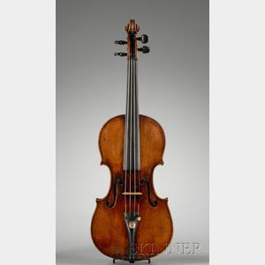 Italian Composite Violin, Felicio Senta, Turin, c. 1700