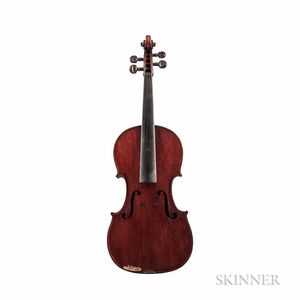 English Violin, James Packham, Croydon, 1885