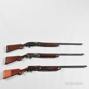 Three Semi-automatic 12-gauge Shotguns