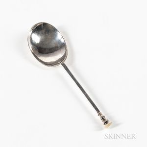 17th Century English Sterling Silver Spoon