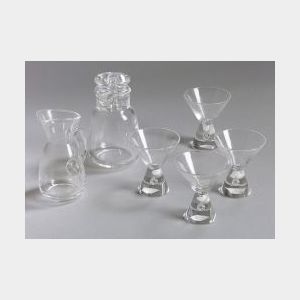 Fourteen Pieces of Steuben Art Glass