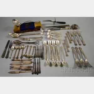 Miscellaneous Group of Silver-Plated Flatware