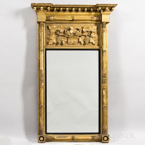 Large Gilt-gesso Mirror