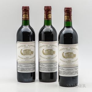 Chateau Margaux 1990, 3 bottles