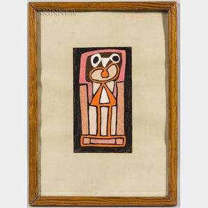 Attributed to Joseph Fehér (American, 1908-1987) Untitled Abstract Standing Figure
