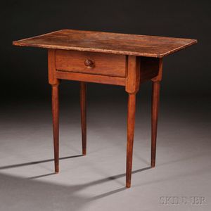 Shaker Pine and Birch Worktable