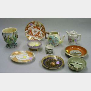 Ten Pieces of Assorted European Ceramics