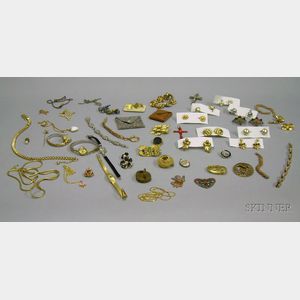 Assorted Estate and Costume Jewelry and Watches
