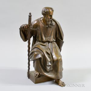 Bronze Sculpture of Saint Paul
