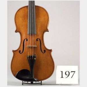 Modern Czech Violin, Franz Bocek, Schonbach, 1921