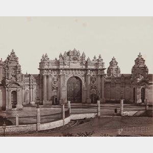 Robertson and Beato (British, fl. 1853-1867) Dolmabahçe Palace Imperial Gate, Turkey