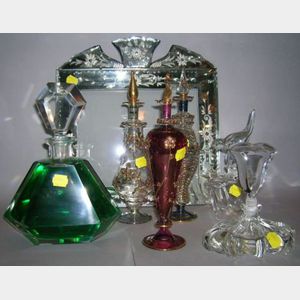 Six Assorted Scent and Perfume Bottles