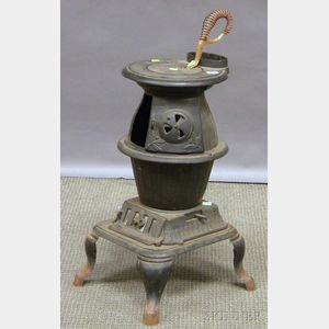 Small Cast Iron Potbellied Stove