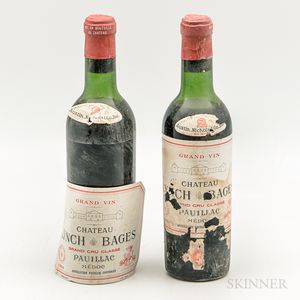 Chateau Lynch Bages 1966, 2 demi bottles