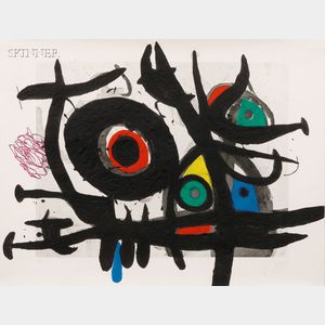 Joan Miró (Spanish, 1893-1983) L'Oiseau destructeur
