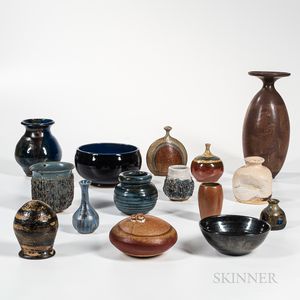Fifteen Pieces of Studio Pottery