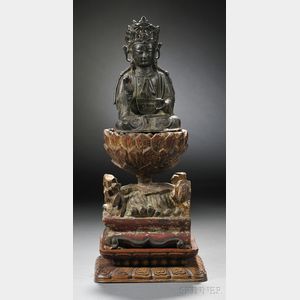 Bronze Seated Kuan Yin