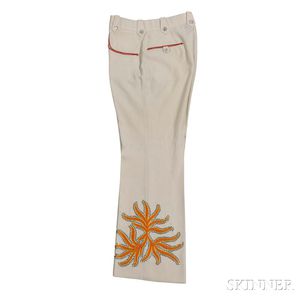 Bill Anderson Band Cream Nudie Band Pants