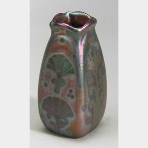 Weller Sicard Iridescent Pottery Vase
