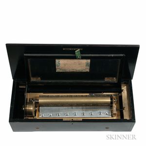 Lever-wind Cylinder Musical Box