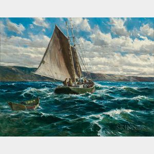 Jack Lorimer Gray (American, 1927-1981) Off Cape North