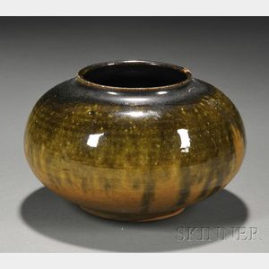 Glazed Earthenware Art Pottery Vase