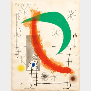 Joan Miró (Spanish, 1893-1983) Escalade