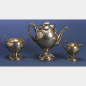 George III Three-Piece Tea Set