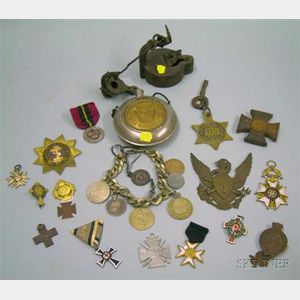 Group of Assorted Collectible Metal Items