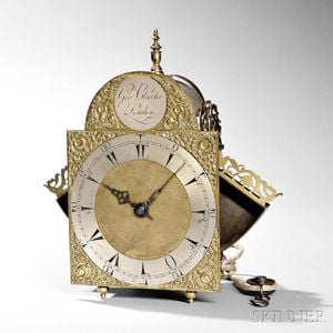 George Clarke Winged Lantern Clock for the Turkish Market