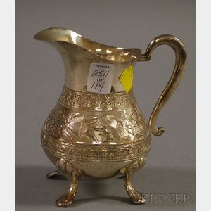 Middle Eastern .840 Silver Creamer