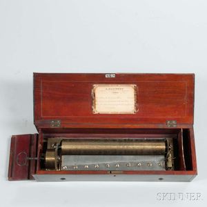 Alphonse Malignon Key-wind Cylinder Musical Box